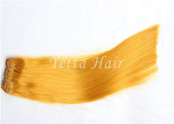 Sarı Virgin İnsan Saç Uzantıları, Elegant Virgin Rus Saç Atkıları