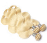 613 Sarışın Vücut Dalga Paketleri / Doğal Dalga Saç Uzantıları Saç Malezya