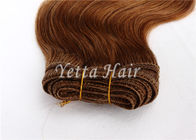 Uzun Ömürlü Altın Sarışın Saç Uzantıları / Kabarık ile Doğal İnsan Saç Dokuma
