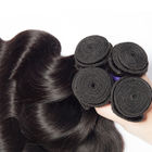 Vücut Dalga Perulu İnsan Saç Dokuma İnsan Saç Uzantıları 3 Paketler 100 G / Adet