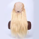 8 - 26 inç Remy Dantel Ön Peruk İnsan Saç 613 Sarışın Doğal Saç Çizgisi