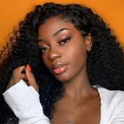 Kadınlar için doğal renk İtalyan siyah insan saçı dalga ön dantel peruk